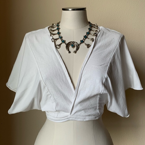 Urban Outfitters Tops - Urban Outfitters: Wrap crop top